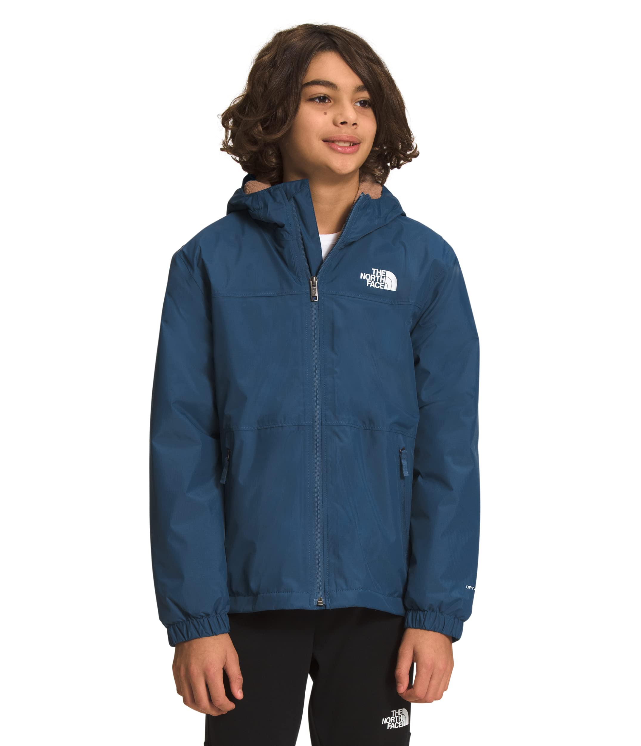 The North Face Boys' Warm Storm Rain Jacket, Shady Blue, X-Small | Walmart Canada
