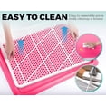 thumbnail image 4 of PET AWESOME Dog Potty Tray / Puppy Pee Pad Holder 25”x20” Indoor Wee Training for Small and Medium Dogs, 4 of 7