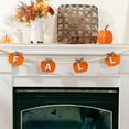 thumbnail image 6 of Dalrosia Pumpkin Garland Fall Decorations for Home-Thanksgiving Farmhouse Pumpkins Wood Bead Garland Banner for Fireplace Mantel Walls, 6 of 6