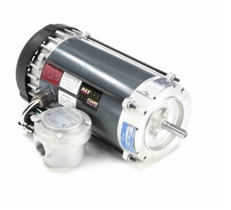 1 hp 1800 RPM 3-Phase 56C Frame TEFC (no base) 230/460V Marathon Motor # G841A