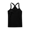 thumbnail image 2 of ameIAEA Girls Basic Camisole Sleeveless Kids Solid Color Racerback Undershirts 2/3/4/5 Pack, 2 of 6