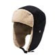 thumbnail image 2 of Gorro de lana para hombre, cálido, de invierno, para cazar, con orejeras, para exteriores., 2 of 7