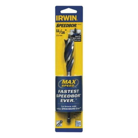 

Irwin Irwin 3041016 Speedbor Max Wood Boring Drill Bit 11/16 x6