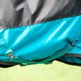thumbnail image 3 of Amigo Mio Turnout, Medium Weight Size: 78 in Color: Black/Turquoise, 3 of 4