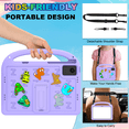thumbnail image 2 of Case for Lenovo idea Tab Plus 12.1" 2025 Model (TB-361FU) Letter Pattern Portable Kids Shockproof Cover With Stand and Shoulder Strap, 2 of 8