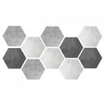 thumbnail image 5 of VIFERR Estilo Simple Impermeable Antideslizante Hexagonal Autoadhesivo azulejo de cerámica Pegatinas de Suelo de Pared decoración del hogar 10 Piezas, 5 of 8