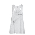 thumbnail image 1 of Wish Dandelion Women's Fashion Sleeveless Flowy Racerback Workout Yoga Tank Top Sport Grey Large, 1 of 3