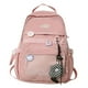 thumbnail image 4 of Mochila para mujer, portátil, sencilla, informal, duradera y práctica. Rosa, 4 of 9