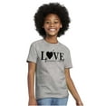 thumbnail image 4 of Love Yourself Self Care Inspirational Girls Kids T Shirt Tees Teen Brisco Brands X, 4 of 6