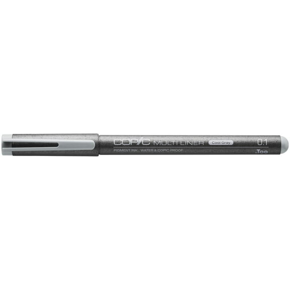 Copic Multiliner, Gray, .1mm