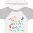 thumbnail image 4 of Inktastic Dentist Like Mommy Boys or Girls Baby Bodysuit, 4 of 5