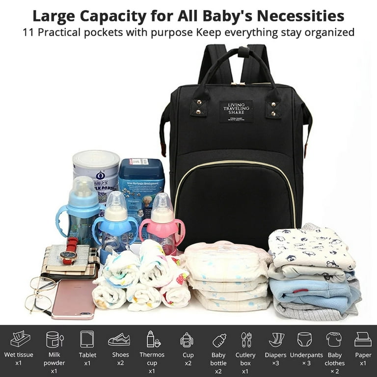 Diaper bag large capacity Clearance