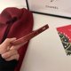 thumbnail image 3 of Funda navideña compatible con iPhone 14, diseño de hombrecito de jengibre rojo con diseño de árbol de Navidad, ideal para mujeres y niñas., 3 of 6