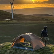 2 Person Backpacking Tent, Double Layer Ultralight Two Person Tent for Camping