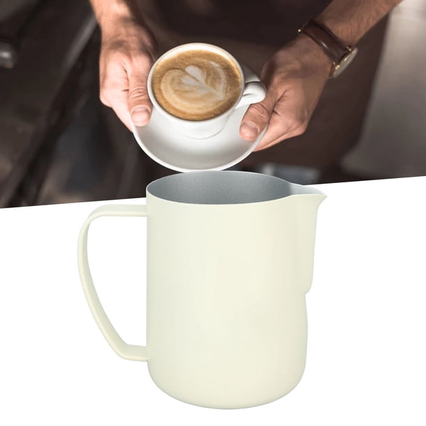 Mlik Jarra Taza Café Latte Art Jarras Diseño Bisel 450ml