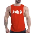 thumbnail image 3 of Ropa para hombre, camiseta sin mangas de secado rápido, camiseta sin mangas, baloncesto, moda para exteriores, ocio, transpirable, cuatro estaciones, Y2k, deporte, Fnaf, gimnasio, 3 of 5
