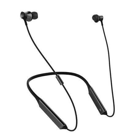 FIIL DRIIFTER PRO Tangle-Free In-Ear Headphone with In-Line Control and Microphone, Voice Call Technology, Dual Drivers, 3D Virtual Sound, Glosy Gray