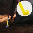 thumbnail image 4 of Plastic Durable Camping Peg, with Spiral Design Heavy Duty for Fixing Tent Tarps Yellow Black(20 PCS), 4 of 5