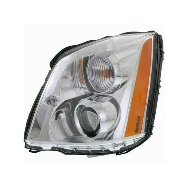 Left Headlight Assembly Compatible with 2006 2011 Cadillac DTS 2007