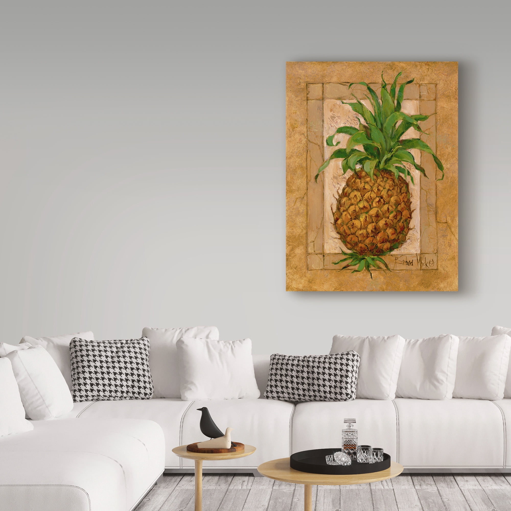 Trademark Fine Art ' Pineapple Pizzazz' Canvas Art by Barbara Mock