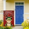 thumbnail image 6 of Christmas Frog Garden Flag 12x18 Inch Double Sided Winter Holiday Outdoor Yard Decorative Flag, 6 of 6