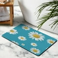 thumbnail image 3 of Super Absorbent Daisy Bath Mat Non-Slip, Cute and Perfect for Your Bathroom, 3 of 5