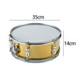 thumbnail image 5 of 13" Snare Drum, Professional Music Drums, for Children Teens, Birthday Gifts Yellow Adjust Spring, 5 of 5