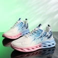 thumbnail image 5 of ZERJER Unisex Athletic Shoes - Couple Style Lace-Up Sneakers, Comfortable Street Style Running Shoes with Round Toe, All-Season Casual Athletic Shoes, 5 of 9