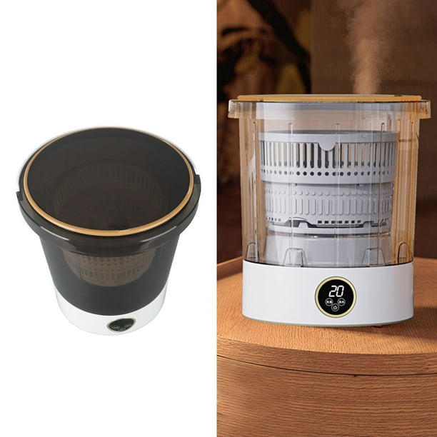 Mini Lavadora 6L 30W Ropa de bebé Portátil Ropa Interior Calcetines Lavadora con Cubo de Drenaje 100 a 240V para el Hogar Dormitorio Apartamento ANGGREK Otros