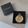 thumbnail image 4 of ZOLOHONI Vintage Steampunk Quartz Pocket Watch with Necklace Chain for Men Women Gifts, Easy Read Arabic Numerals Scale Watches, 4 of 10