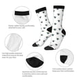 thumbnail image 3 of Bingfone Compression Socks for Women and Men Long Socks for Running Athletic Cycling Nurse- Turtle, 3 of 6