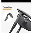 thumbnail image 4 of Polarized Men's Sunglasses Aluminum Magnesium Alloy Large Frame Sunglasses (Color : A, Size : Medium), 4 of 4