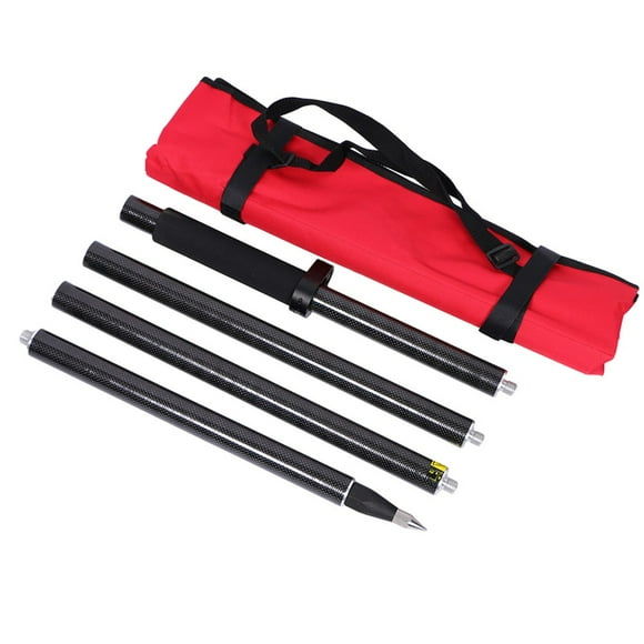 Perche de Sondage 1.8M Longueur Perche GPS fibre de Carbone Perche GPS GNSS RTK Sondage
