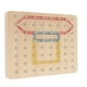 thumbnail image 4 of Geoboard de madera Montessori, juguetes educativos de aprendizaje gráfico para bebés, niños pequeños, niñas, 4 of 9