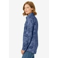 thumbnail image 3 of Woman Within Plus Size Soft Faux Suede Shirt, 3 of 6