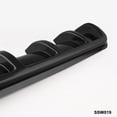 thumbnail image 5 of 25"x 5" Universal Car Kit Rear Bumper Cover Trim Shark Fin Spoiler Lip Diffuser Color:black, 5 of 5