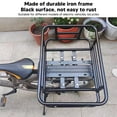 thumbnail image 3 of Bicycle Basket, Large Capacity Bike Rear  Basket  For Package, 3 of 8