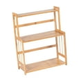 thumbnail image 2 of Estante organizador de especias para encimera, decoración ligera para armario de cocina 3 niveles, 2 of 9