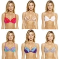 thumbnail image 2 of Just Intimates Double Push Up Bras for Women (Pack of 6), 2 of 3