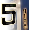 thumbnail image 1 of Solar-powered Digital Doorplate Waterproof LED Address Number Sign, 1 of 5