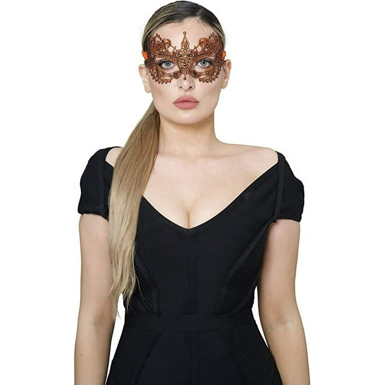 Masquerade Party Mask,black, White Lace,theme Party Cocktail Party