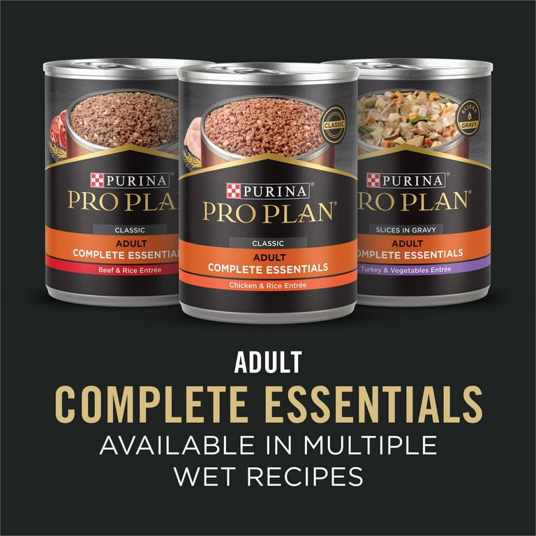 Purina Pro Plan Complete Essentials Dry Dog Food Shredded Blend for Adults Lamb Rice 35 lb Bag Walmart