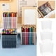 thumbnail image 1 of Xihbxyly Caja de Almacenamiento Transparente, Organizador Multifuncional, Construcción de Plástico Resistente, Diseño Portátil con Asa Incorporada, Almacenamiento Versátil para Papelería, Cosméticos,, 1 of 2