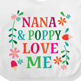 thumbnail image 4 of Inktastic Nana and Poppy Love Me Boys or Girls Baby Bib, 4 of 4