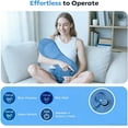 thumbnail image 4 of Triple Fusion Back Massager – Smooth Triple Fusion 3-in-1 Back Massager with Heat, Vibration & Traction for Full Back Pain Relief, 4 of 8
