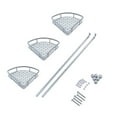 thumbnail image 1 of Estante triangular, estante triangular para carrito de ducha, estante de ducha, estante de almacenamiento optimizado para la excelencia, 1 of 8