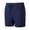 Navy, variant on Dolkfu Men's Shorts Drawstring Basketball Athletic Shorts Elastic Waist Zipper Pocket Gym 7 Inch Inseam Shorts Men L