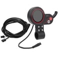 thumbnail image 3 of Filfeel Scooter Display Panel, Thumb Throttle With Display, Plastic For Electric Skateboard Electric Scooter E‑Mountain Bike Home Use, 3 of 8