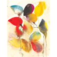 thumbnail image 3 of Johannesson, Karin 12x14 Black Modern Framed Museum Art Print Titled - Leaves Falling I, 3 of 5