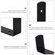thumbnail image 2 of 1 par de soportes para plantas, ganchos para macetas de pared (con 2 anclajes), 2 of 8